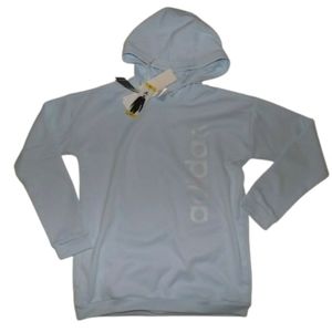 Adidas Gear Up Ladies Sweatshirt Hoodie Light Blue